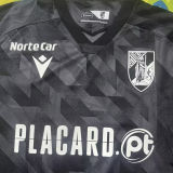 2025/26 Vitoria Guimaraes Away Black Fans Soccer Jersey 吉马良斯