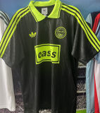 2025/26 AD x oasis #25 Black Retro Style Fans Soccer Jersey (Have No.25 带号码）