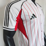 2025/26 River Plate White Baseball Player Version T-Shirt  硅胶版