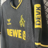 2025/26 1. FC Köln Third Black Fans Soccer Jersey