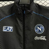 2025/26 Napoli Black Windbreaker