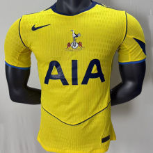 2025/26 TH FC Third Yellow Player Version Soccer Jersey