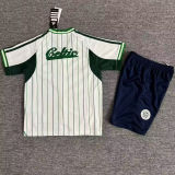 2025/26 Celtic White Baseball Kids T-Shirt