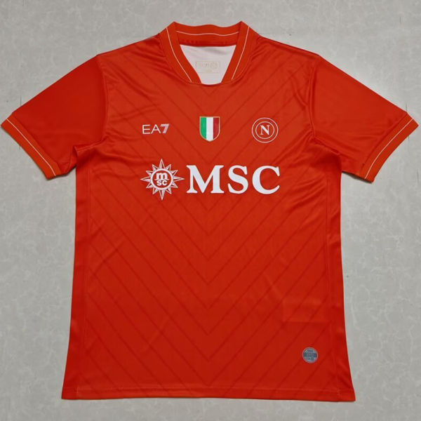 2025/26 Napoli Red GK Soccer Jersey