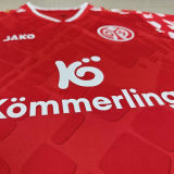 2025/26 Mainz 05 Home Red Fans Soccer Jersey 美因茨