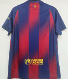 PEDRI # 8 BA 1:1 Quality Home Fans Soccer Jersey 2025/26  (LaLiga Font 西甲字体 有号下广告) ★★