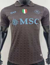 2025/26 Napoli Third Black Player Version Soccer Jersey