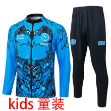 2025/26 Napoli Blue Kids Jacket Tracksuit
