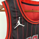 2025/26 Bulls RODMAN #91 Black NBA Jerseys