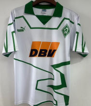 1993 Werder Bremen Home Green White Retro Jersey
