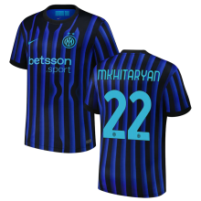 MKHITARYAN #22 In Milan 1:1 Quality Home Fans Soccer Jersey 2025/26 ★★