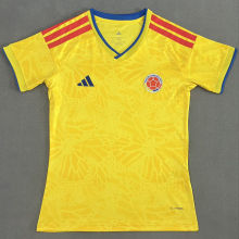 2026/27 Colombia Home Yellow Women Soccer Jersey
