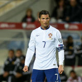 2014 Portugal Away White Retro Player Version Soccer Jersey 球员版