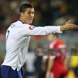 2014 Portugal Away White Retro Player Version Soccer Jersey 球员版