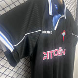 1997/1998 Celta Away Black Retro Soccer Jersey