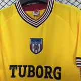 1986/1987 Sunderland Third Yellow Retro Soccer Jersey