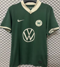 2025/26 Wolfsburg Commemorative Edition Green Fans Soccer Jersey