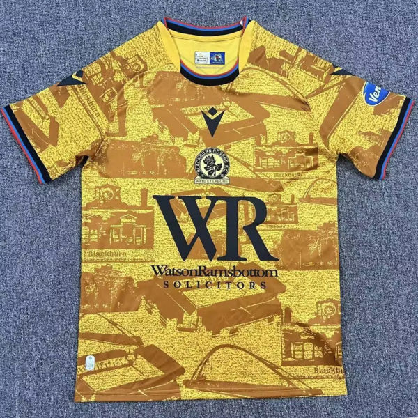 2025/26 Blackburn Third Fans Soccer Jersey