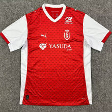 2024/25 Stade de Reims Home Red Fans Soccer Jersey  兰斯
