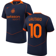 LAUTARO #10 In Milan Third Fans Soccer Jersey 2025/26 ★★