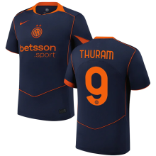 THURAM #9 In Milan Third Fans Soccer Jersey 2025/26 ★★