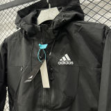 2026/27 AD Black Outdoor Windbreaker  Y001