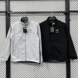 2026/27 ARC-TERYX Black Outdoor Jacket #立领RK906  ，不带帽