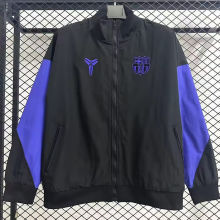 2026/27 BA Black Windbreaker 紫色在袖子上
