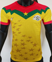 2025/26 Burkina Faso Yellow Player Version Soccer Jersey