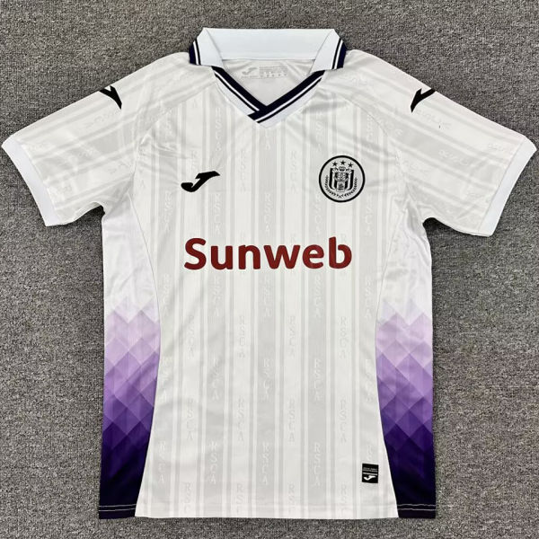 2025/26 RSC Anderlecht Away Fans Soccer Jersey 安德莱赫特