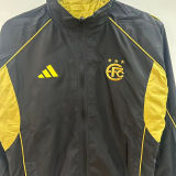 2025/26 AD x EQUIPOFC Gold And Black Reversible Windbreaker 双面 带AD
