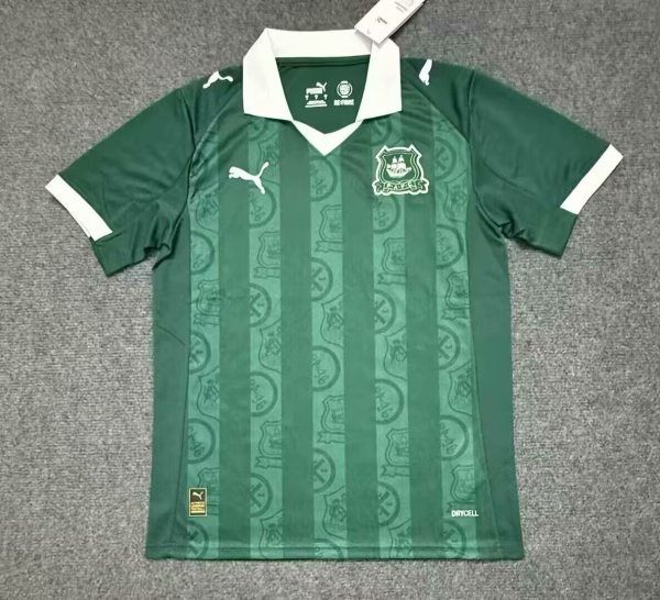2025/26 Plymouth Argyle Home Green  Soccer Jersey