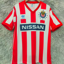 1990/1991 Chivas Home Red Retro Soccer Jersey
