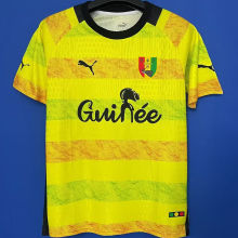 2025 Guinee Yellow Fans Soccer Jersey 几内亚