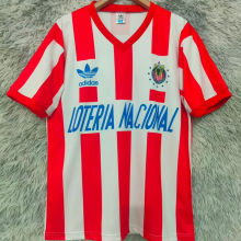 1991/1992 Chivas Home Red Retro Soccer Jersey