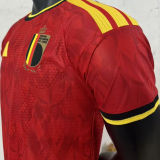 2026/27 Belgium Home Red Player Version Soccer Jersey