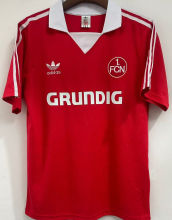 1980 Nürnberg Home Red Retro Soccer Jersey
