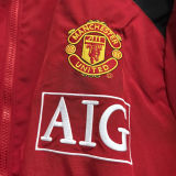 2025/26 M Utd Red Retro Windbreaker