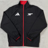 2026 ARS Red And Black Reversible Windbreaker 双面