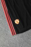 2025/26 M Utd Black Vest Training Jersey(A Set)