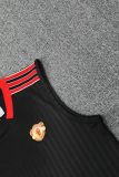 2025/26 M Utd Black Vest Training Jersey(A Set)
