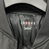2026/27 Jordan Flight Black Baseball Cotton Windbreaker Jacket BQ7705 白标