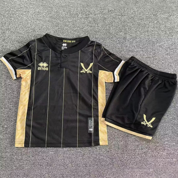 2025/26 Sheffield United GK Black Kid Soccer Jersey