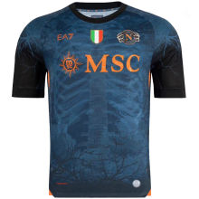 2025/26 Napoli Halloween Blue Fans Soccer Jersey