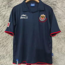 2003/2004 Chivas Away Dark Blue Retro Soccer Jersey
