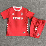 2025/26 1. FC Köln Away Red Kids Jersey
