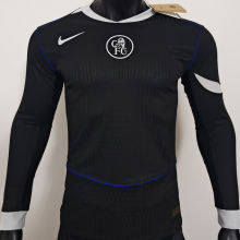 2025/26 CFC Third Black Player Version Long Sleeve Soccer Jersey