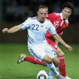 2010 France Away White Retro Soccer Jersey