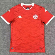 2026/27 Tunisia Home Red Fans Soccer Jersey