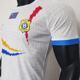 2025 Congo DR Away White Player Version Soccer Jersey 民主刚果